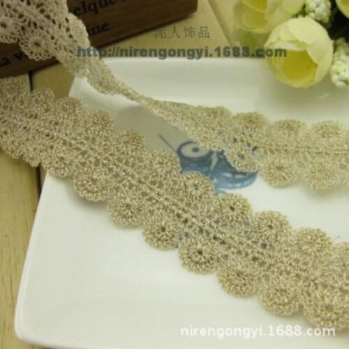 Article Supply water soluble lace soluble flowers sunflower stickers DIY handmade hair accessories clothing material kw01