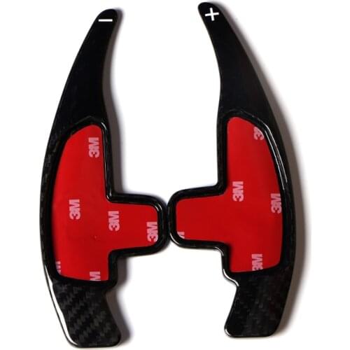 Carbon Fiber Car Steering Wheel Paddle Shifter Shift Extension For Benz Old AMG A45 C63 S63 E63 G63 GLA45 Accessories