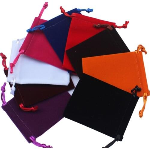 High quality velvet drawstring bag jewelry wedding gift pouch glasses pouch custimize logo and size