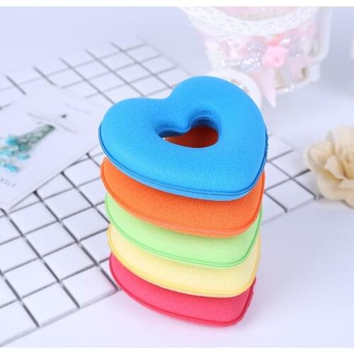 Women Girls Sponge Bract Head Meatball Hair Bun Maker Ring Donut Heart Shape Tiaras Hair Styling Tool