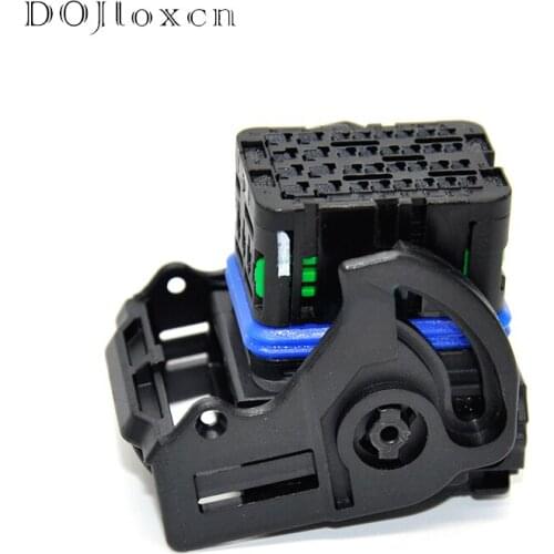 1 Set 32 Pin Way ECU Wire Automotive Female Connector Housings Receptacle Molex Black Wiring With Pins 64319-3211 Free Shipping