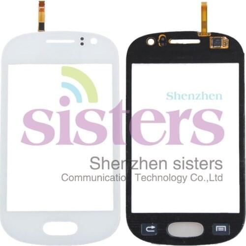 10Pcs/ a lot White/Black New Touch Screen Digitizer Panel Replacement For Samsung Galaxy Fame S6810