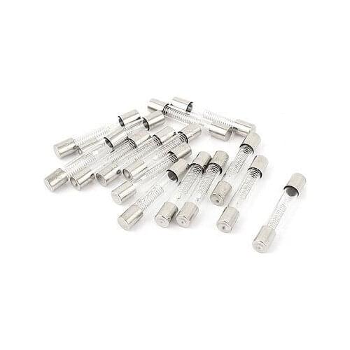 15pcs Mircrowave Oven Fast Blow High Voltage Fuse Tube 800mA 0.8A 5KV