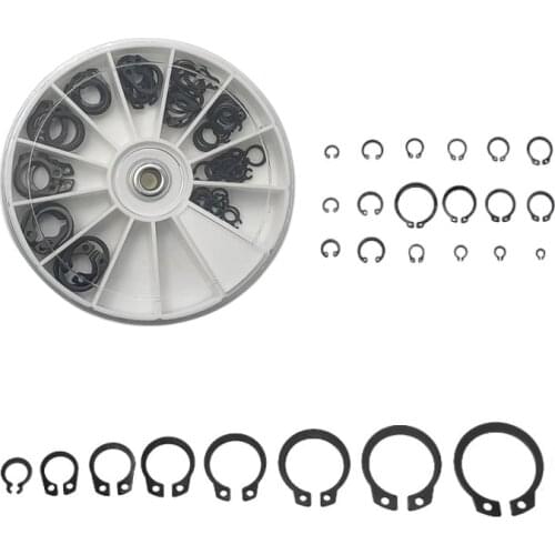 M4-M10 External Circlips E-Clip Assortment Kit 70 pcs