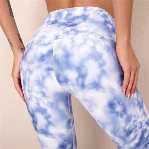 ATHVOTAR Printed Push Up High Waist Women Leggings Fitness Elastic Skinny Gym Leggings Vintage Casual Fashion Leggins Female