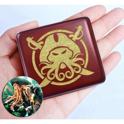 Handmade Wooden Davy Jones Music Box Birthday Gift For Christmas Valentines day special gifts for lovers, childrens
