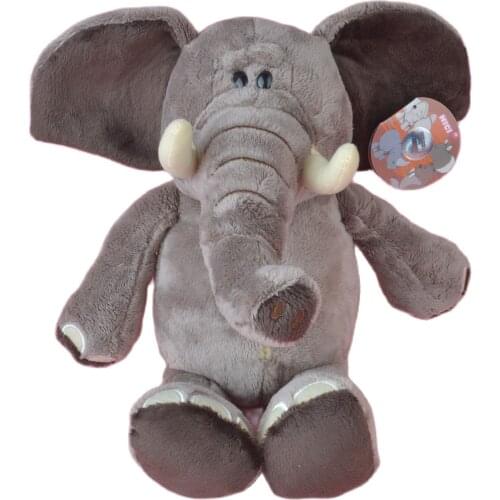 85cm Forest Elephant Stuffed Plush Toy Soft Doll Animals Girls Baby Kids Birthday Gift