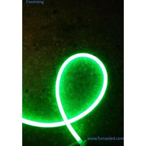 Green Color Led Neon Strip in 8*16mm High Brightness With DC12V Inverter