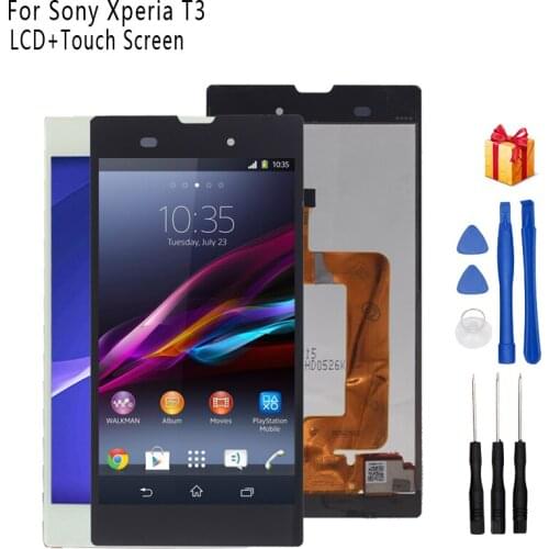 Original For SONY Xperia T3 LCD Display M50W D5103 Touch Screen Digitizer For Sony Xperia T3 Screen LCD Display Parts