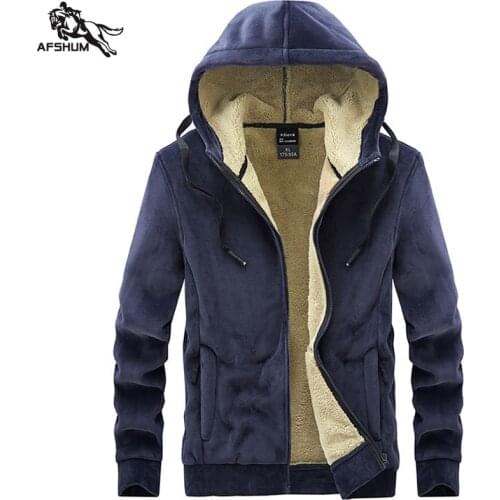 Winter parka men 6XL 7XL 8XL Fleece silver fox Mens Jackets casual warm Cashmere coats Solid color Hooded coat Thicken jacket866