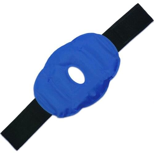 Sports Injuries Cold Knee Patch Gel Pack Breathable Wrap Heat Ice Sports Injuries Gel Pack Relief Surgery Therapy Supplies