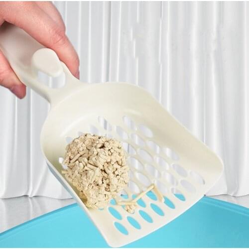 Pet Products cleaning supplies cute cat litter shovel Plastic cat pattern spoon Cat litter shovel used by the shoveling officer