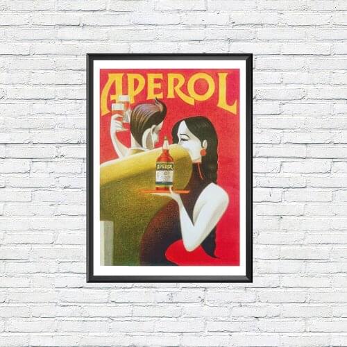Vintage Italian Pasta Retro Alcohol Italy Cafe Restaurant Print Poster Wall Art Food and Drink Canvas Painting Kitchen Art Decor