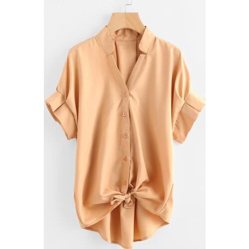 Yunxiangyishang Women's Short Shirts