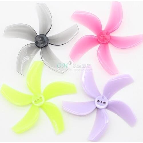4/12Pairs Gemfan D63-5 (2.5'') Cinewhoop Props 5-Blade PC 1.5mm for RC FPV Racing 2.5inch Cinewhoop Ducted Drones 1105 5500KV