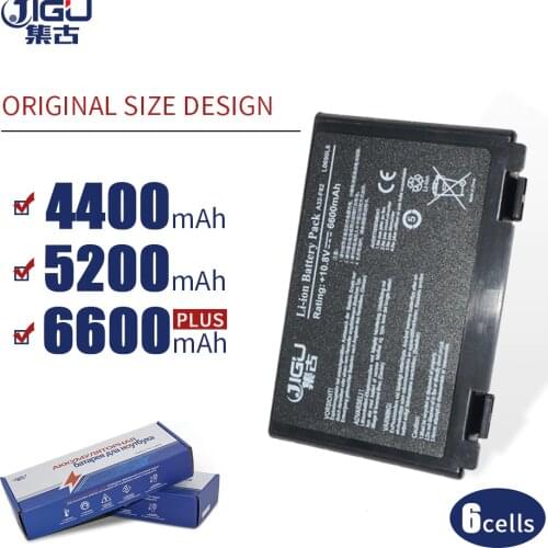 JIGU K50in 6 Cell Battery Pack For Asus K40 / F82 / A32 / F52 / K50 / K60 L0690L6 A32-F82 K40in K40af K50ij
