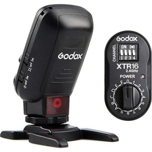 Godox XT32C / XT32N 1/8000s HSS 2.4G Wireless Flash Trigger + Receiver XTR-16 for Canon / Nikon DSLR + Godox Strobe Flash Light