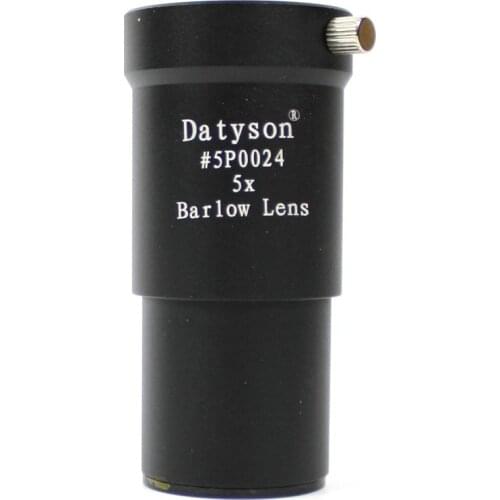 Datyson Full Metal 5X Astronomical Telescope eyepiece Barlow lens 1.25 inches 31.7mm 5P0024