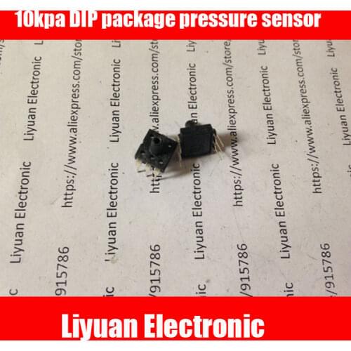2pcs High precision DIP package MEMS pressure sensor / 10KPa water pressure sensor / XGZP010DB1R pneumatic Transmitters