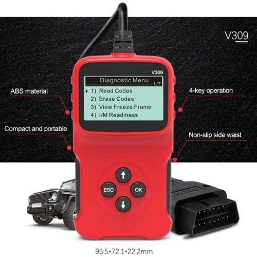 V309 Automotive Car Vehicles Engine Diagnostic Scanner Code Reader Car Check