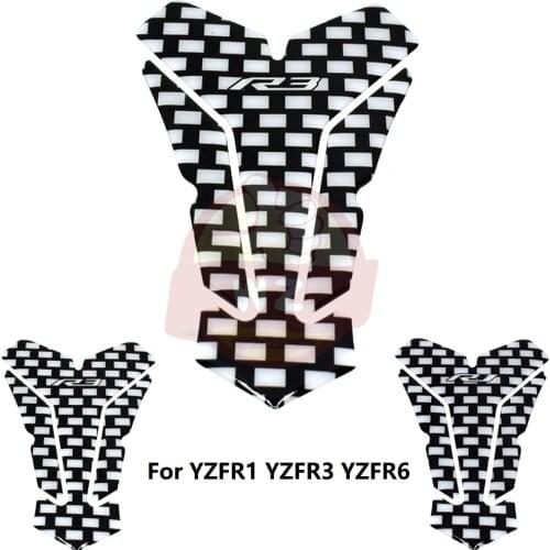 ForYamaha YZF R1 R3 R6 new motorcycle 3D fuel tank fish bone decorative stickers fuel tank stickers