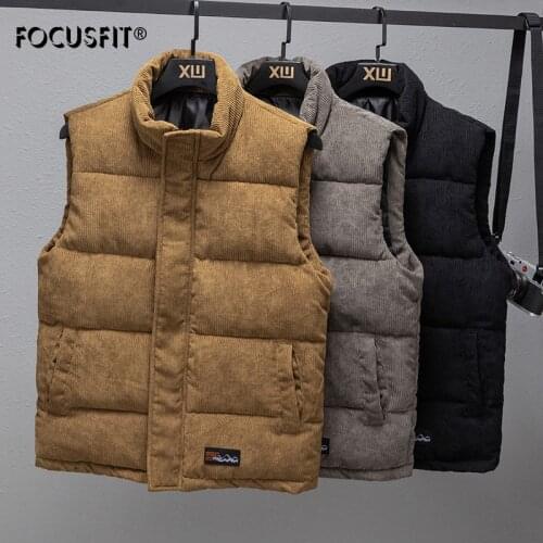 FOCUSFIT Mens Fashion Vests