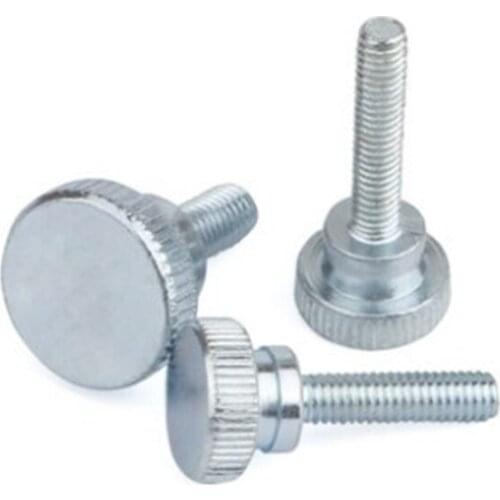 Gb834 galvanized high head knurled hand screw step double large adjusting bolt m3m4m5m6m8m10