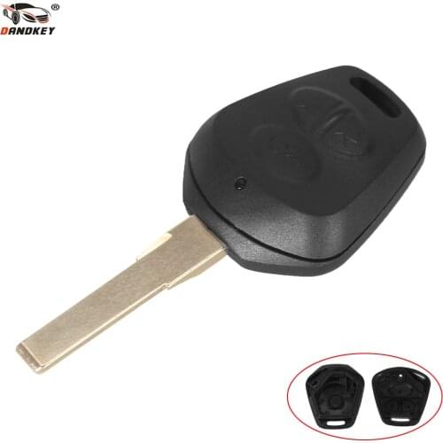 DANDKEY 3 Buttons Remote Key Shell For Porsche 911 Carrera GT Boxster Old 996 C2 Car Key Blanks Case Fob Replacement