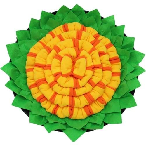 Pet Dog Toy Pet Dog Snuffle Mat Nose Smell Training Sniffing Pad Sniffing Pads Slow Feeding Blankets Interactive Smell Dogs Toys