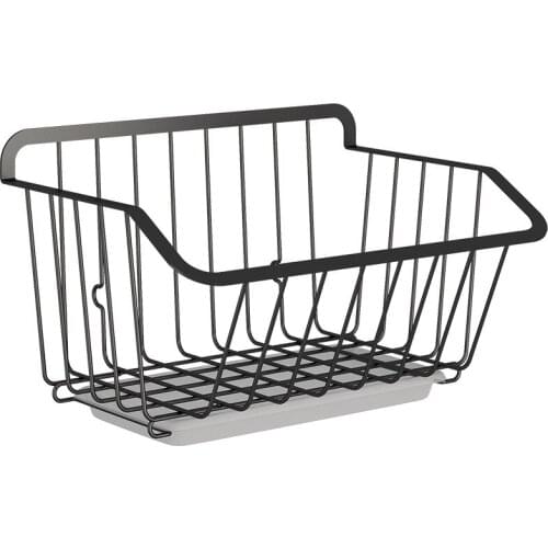 Stainless Steel Kitchen Wall Mounted Storage Basket Spice Rack Shower Caddy Fruit Drainer Organizer Dish Drying Shelf Container