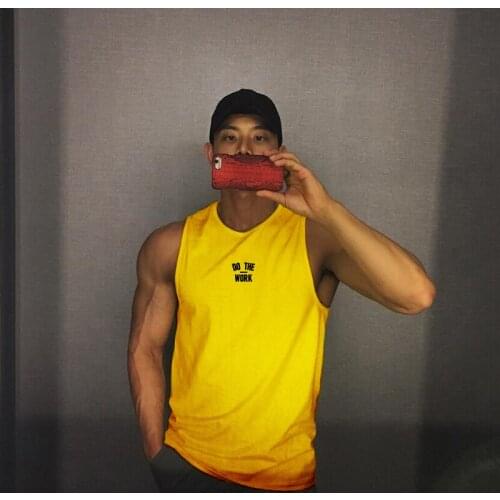 Summer Running Vest Sportswear Gym Clothing Mesh Bodybuilding Stringer Tank Top Men Fitness Sleeveless Shirt Quick Dry Singlets