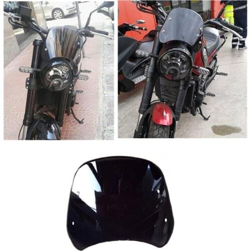 Motorcycle Front Windshield Windscreen Wind Deflector For Benelli Leoncino 500