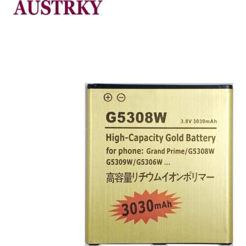 New G5308W For Samsung Galaxy J3 J320 J320FN J5 J500 J500FN Grand Prime G530 G530H G530F Duos Phone EB-BG530BBC 3030mAh