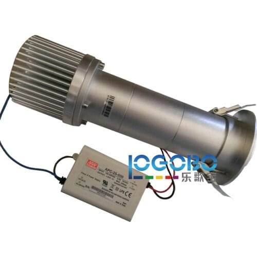 New 20W LED Suspended Ceiling Gobo Projector with Custom Glass GOBO Hotel Overhead Floor Number Design Lighting, Free Shipping