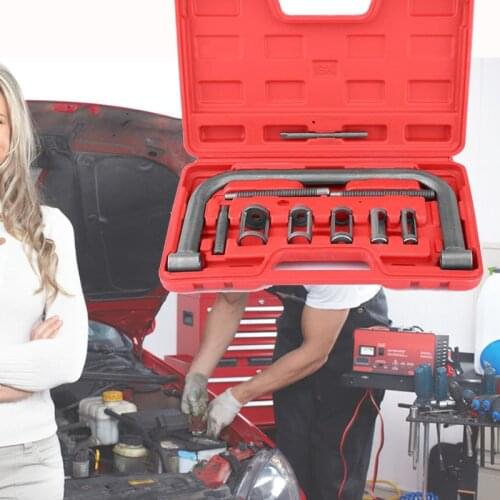 Car Engine Cylinder Head Valve Spring Compressor Remove Install Tool For Car Van Motorcycle Engines