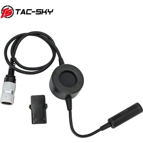 TAC-SKY Tactical Headset Adapter TCI PTT 6-pin TCI PTT For AN/PRC 148 152 152A Two-Way Radio Dummy Case Virtual Box