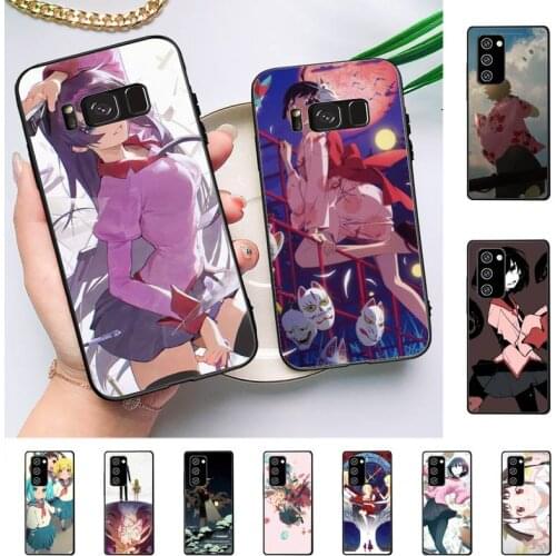 YNDFCNB Monogatari Anime Phone Case for Samsung note 3 4 5 7 8 9 10 pro plus lite 20 ultra
