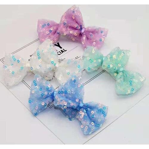 2021 Dog Cat BB Hair Clip Sequin Bow Hairpin Teddy Dog Hair Clip Pet Headdress Dog Hair Accessories