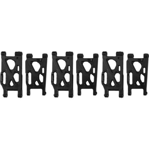 3 Pair Plastic Front/Rear Swing Arm RC Suspension Arm Replacement Accessories Spare Parts Fit for WLtoys 144001 1/14 RC Drift Ca