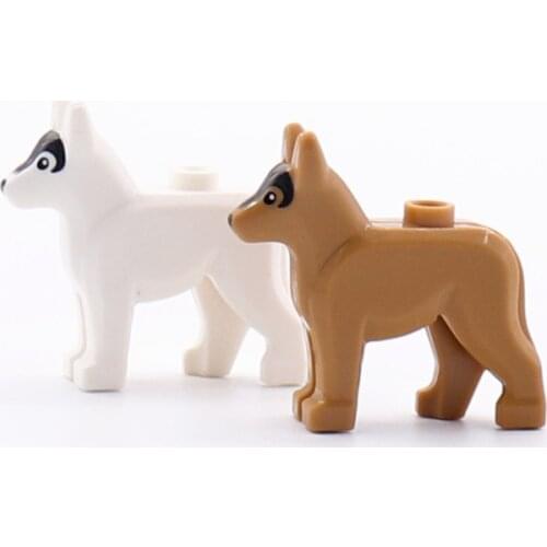 Locking 6Pcs/set Military MOC Dog WW2 Set Sale Building Blocks Toys For Children Assemble Army SWAT Dogs Block Toy Gifts