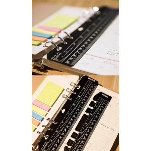 Black Holes A5 A6 A76 Binder Notebook Inner Rulers Office School Stationery Spiral Planner Drawing Supplies