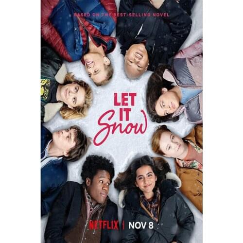 D1056 Let It Snow Movie Classic Marvellous Silk Fabric Poster Art Decor Indoor Painting Gift