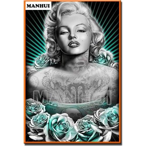 Diy Diamond Painting 3D diamond painting full square rhinestones full diamond embroidery Beauty pictures Home Decoration MH442