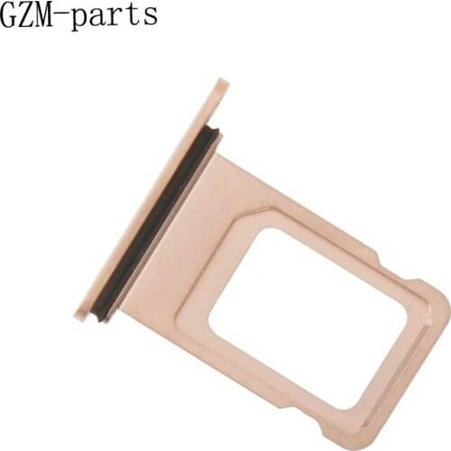 GZM-parts 20pcs/lot SIM Card Tray Reader Connector Socket Holder Slot Replacement Parts For iPhone XS XS Max