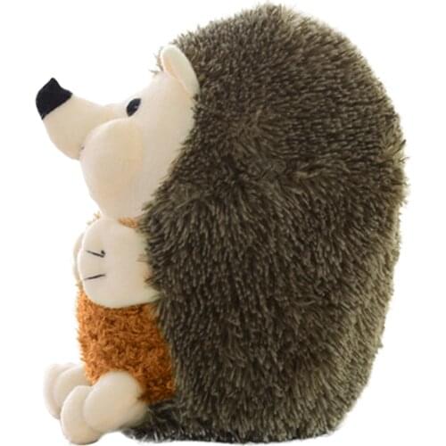 Hedgehog Toys Plush Toy Squeaky Hedgehog Squeaker Sound Cat Puppy Animal Plush Stuffed Toys Stuffed Party Bouquet Dolls gifts