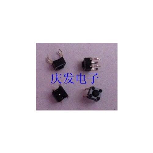 Import Korea Plastic face Tact Switch 4.5*4.5*3.8mm Plug 4 feet High temperature New