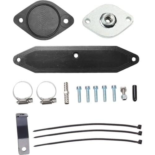 Car EGR Cooler Delete Kit Compatible with Ford F250 F350 2011-2019 6.7L Powerstroke Fuel Engine