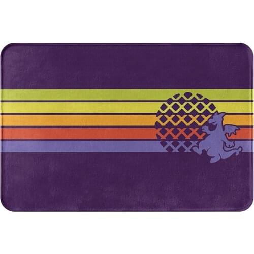 LGBQ Flag Bathroom Mat Retro Dragon Stripes Doormat Kitchen Carpet Entrance Door Rug Home Decor