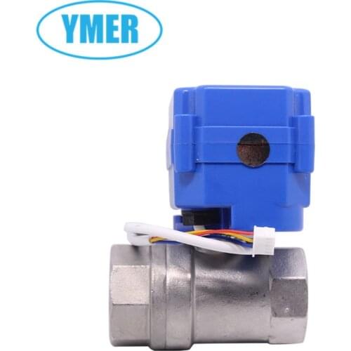 Best selling 1/2inch dn15motorized ball valve stainless steel for water supply