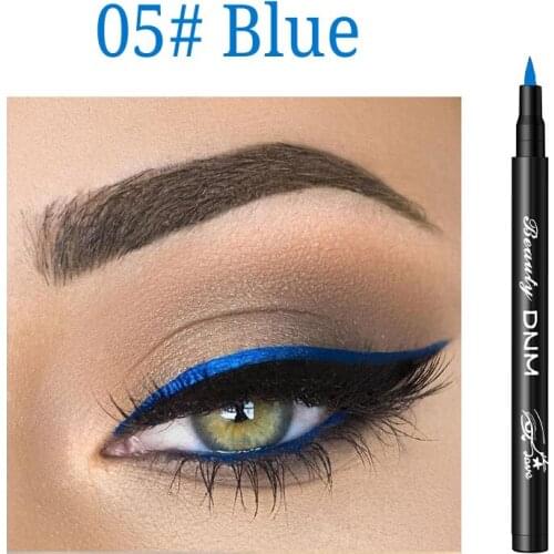 Matte Liquid Eyeliner Long-lasting Waterproof Color Makeup Beauty Tool New SANA889
